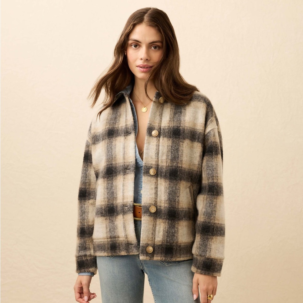 Faherty Rocky Ridge Plaid Jacket - Twilight Bend Plaid